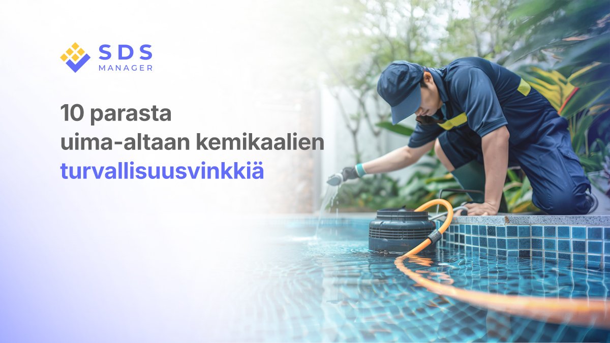 10 parasta uima-altaan kemikaalien turvallisuusvinkkiä