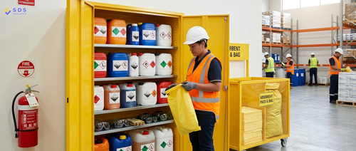 Compliance Cabinet and Spill Kit