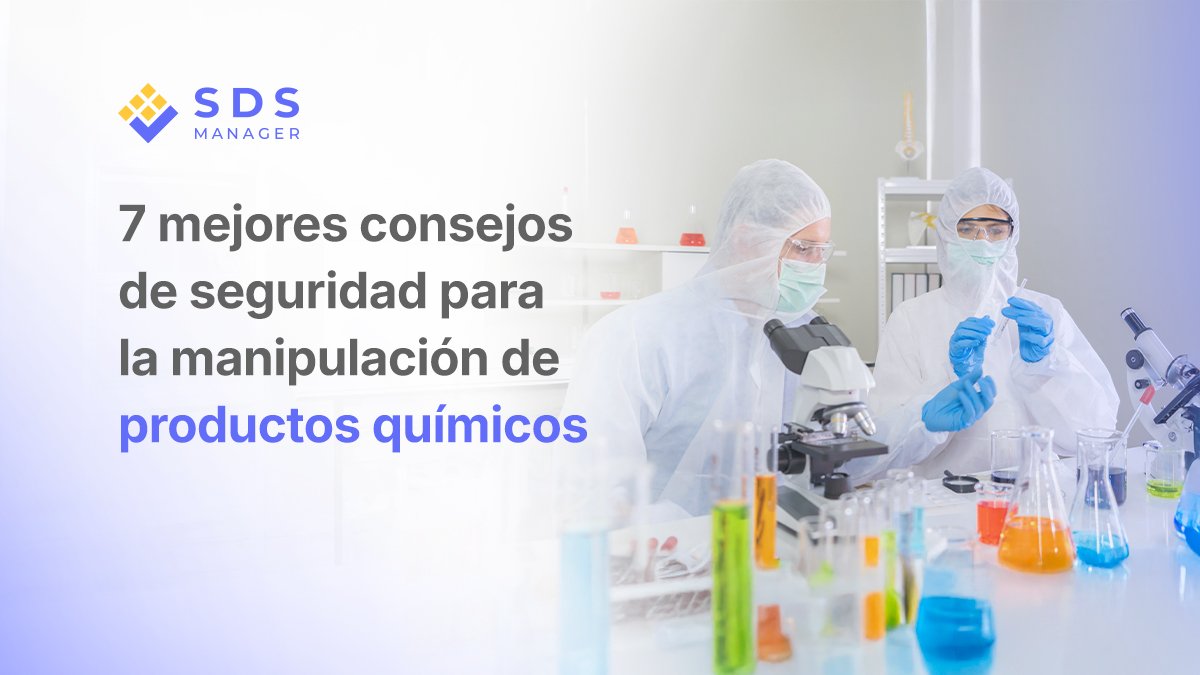 consejos de seguridad para la manipulación de productos químicos