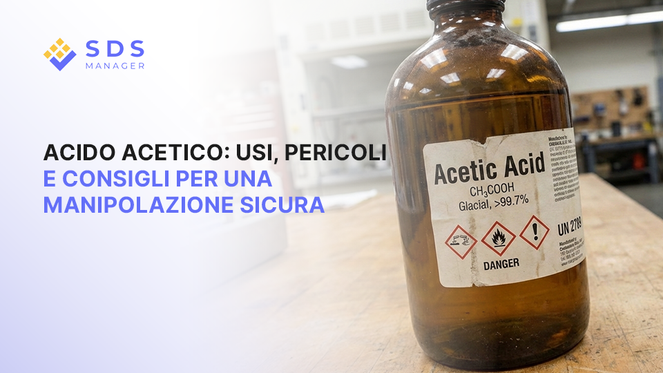 Acido acetico: usi, pericoli e consigli per una manipolazione sicura