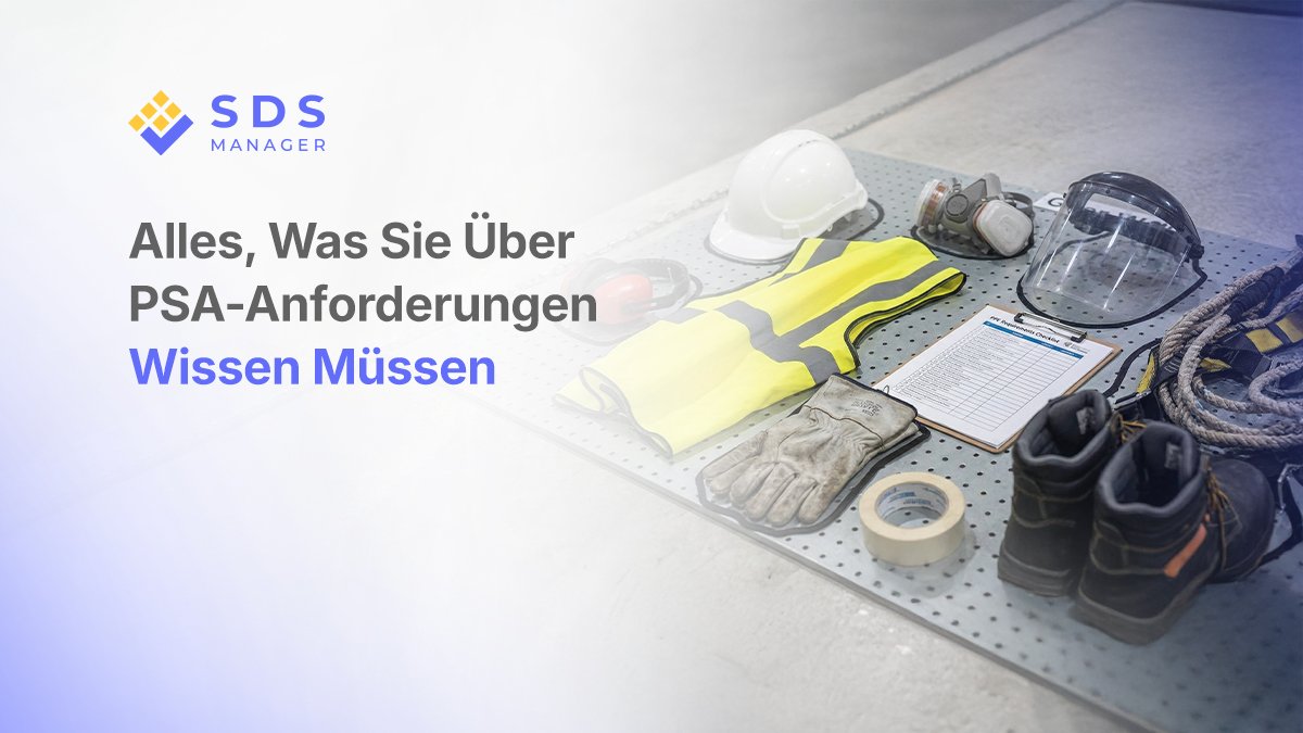 Alles, Was Sie Über PSA-Anforderungen Wissen Müssen