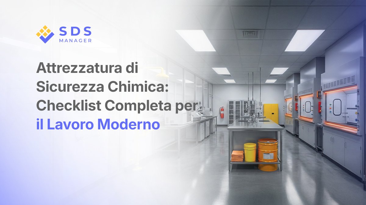 Attrezzatura di Sicurezza Chimica: Checklist Completa per il Lavoro Moderno