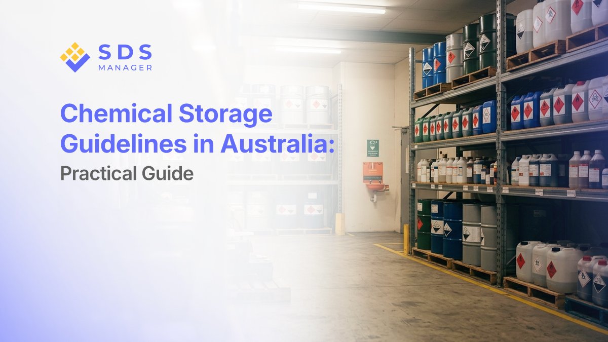 Chemical storage guidelines in Australia