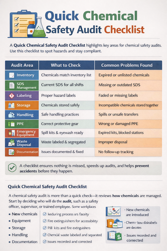 Chemical Audit Checklist