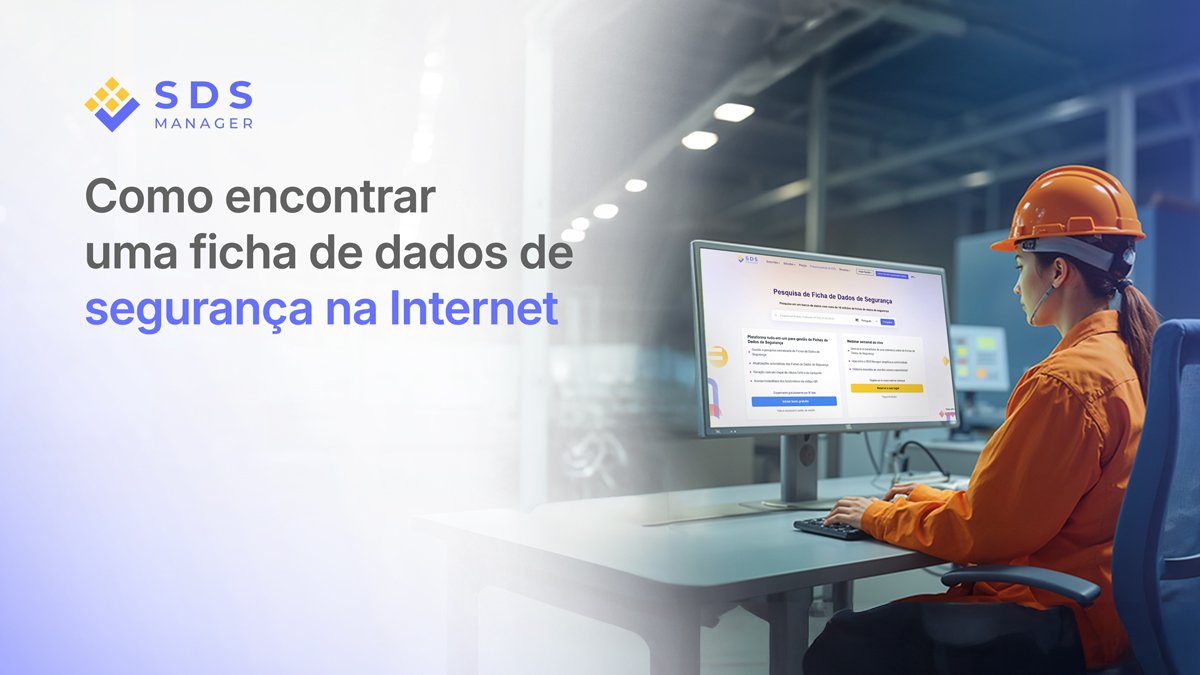 Como encontrar facilmente uma ficha de dados de segurança na Internet