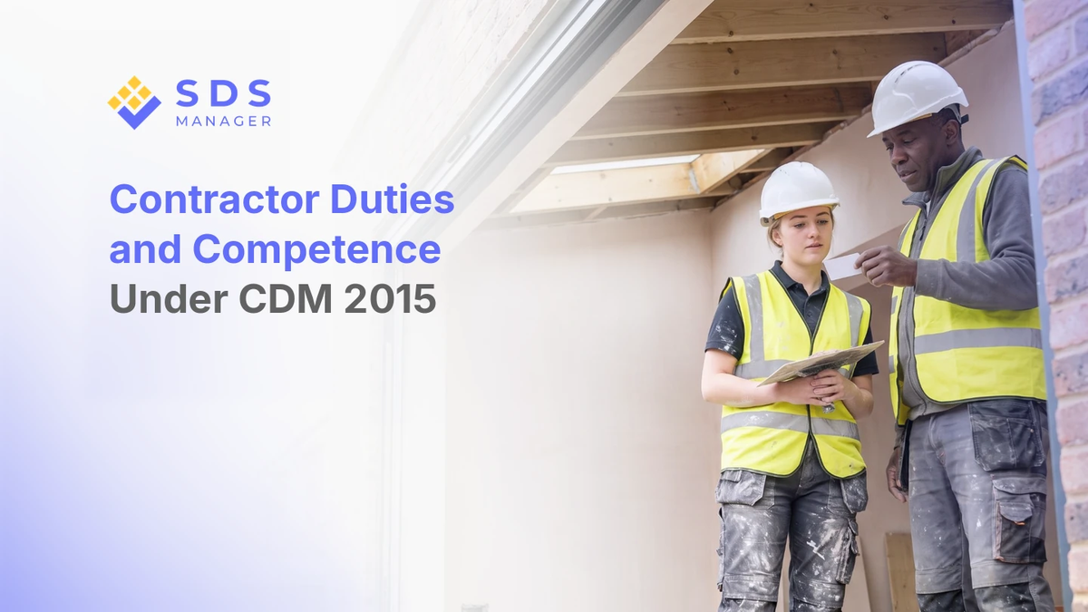 Contractor Duties and Competence Under CDM 2015 Cover