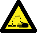 Značky korozívnych chemikálií
