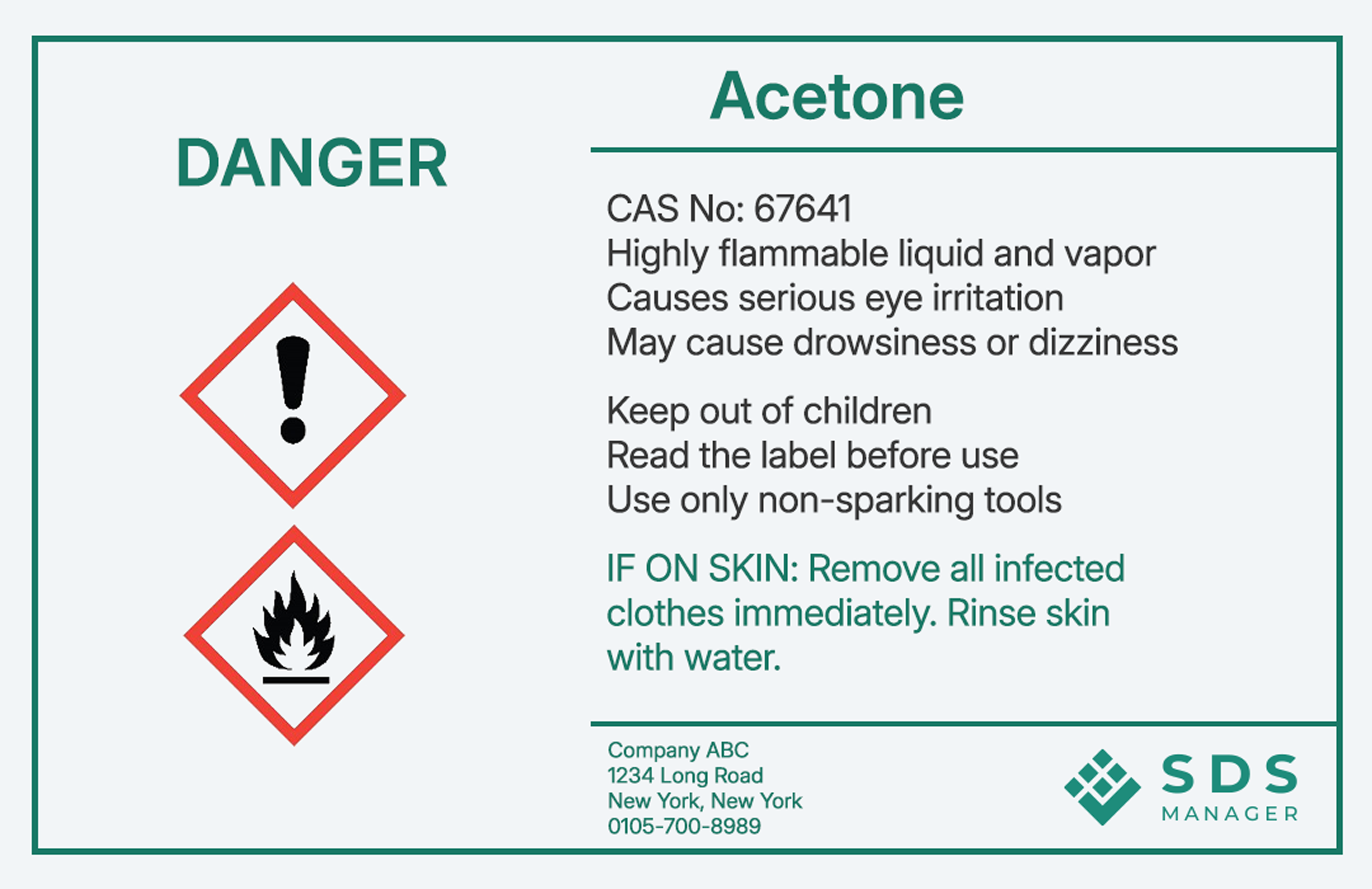 GHS Label