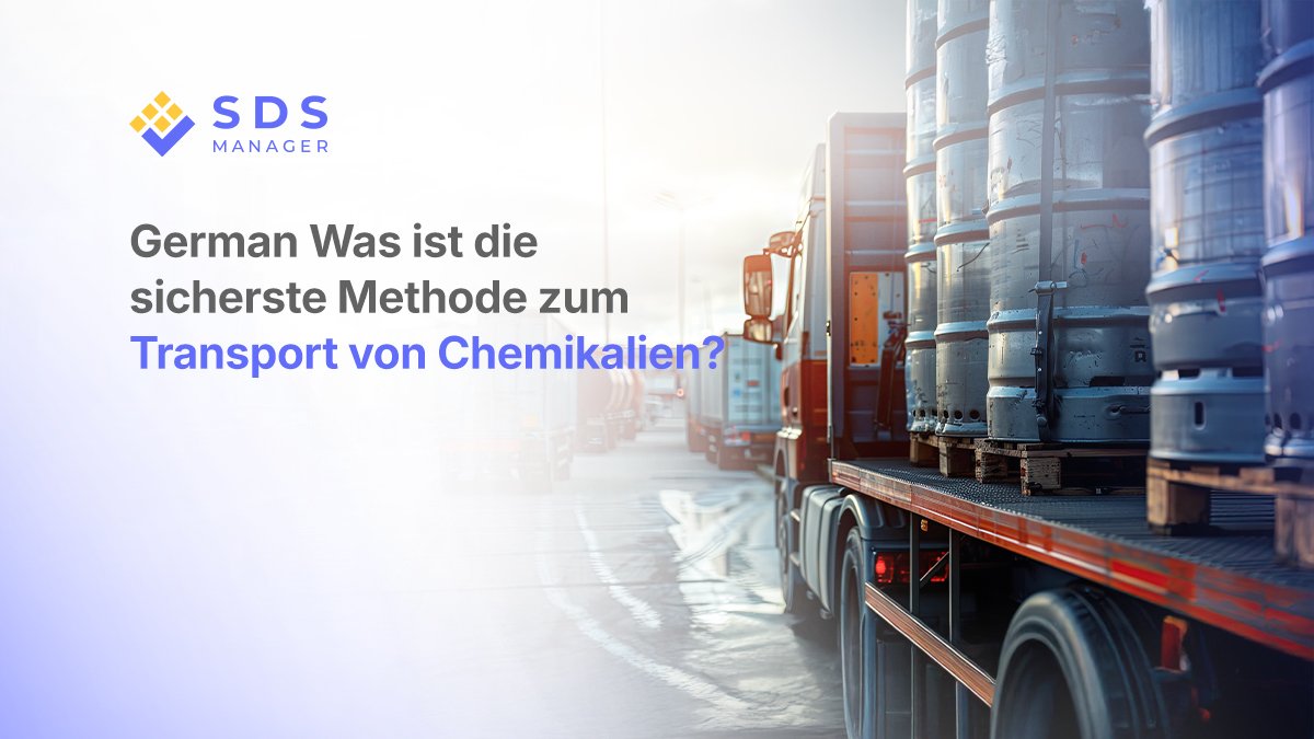 Was ist der sicherste Weg, Chemikalien zu transportieren?