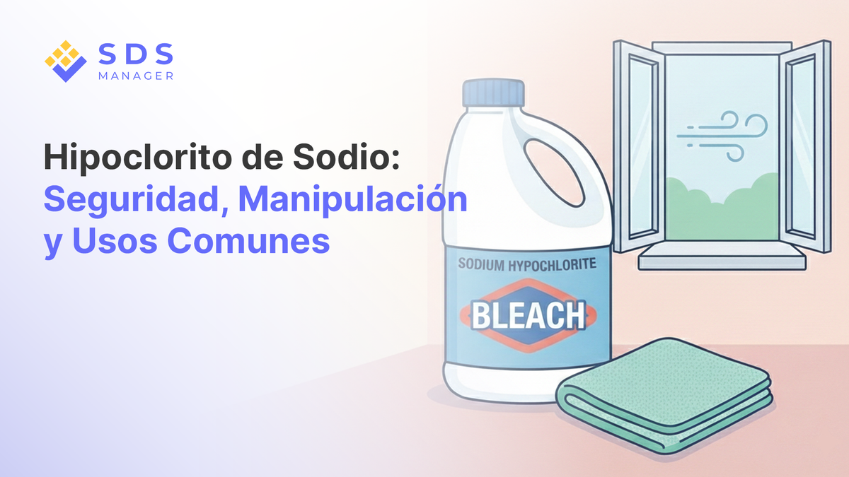 Hipoclorito de Sodio (Lejía): Seguridad, Manipulación y Usos Comunes