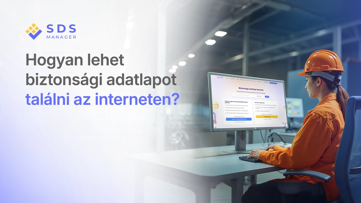 Hogyan találjuk meg könnyen az anyagbizonylatot (SDS) az interneten
