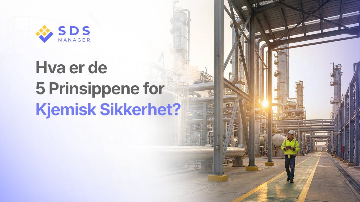 Hva er de 5 Prinsippene for Kjemisk Sikkerhet?