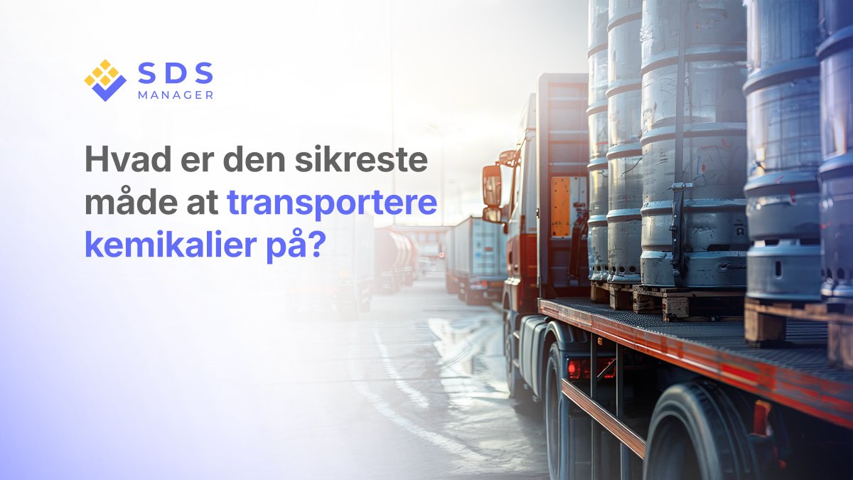Hvad er den sikreste måde at transportere kemikalier på?