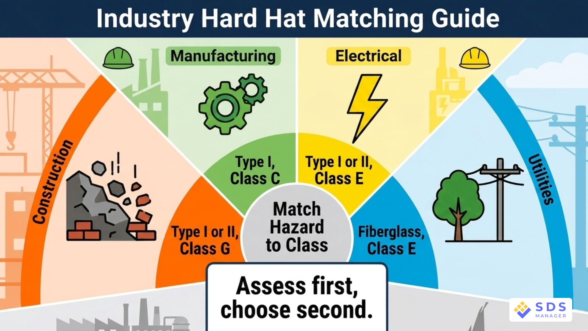 Industry Hard Hat Matching Guide