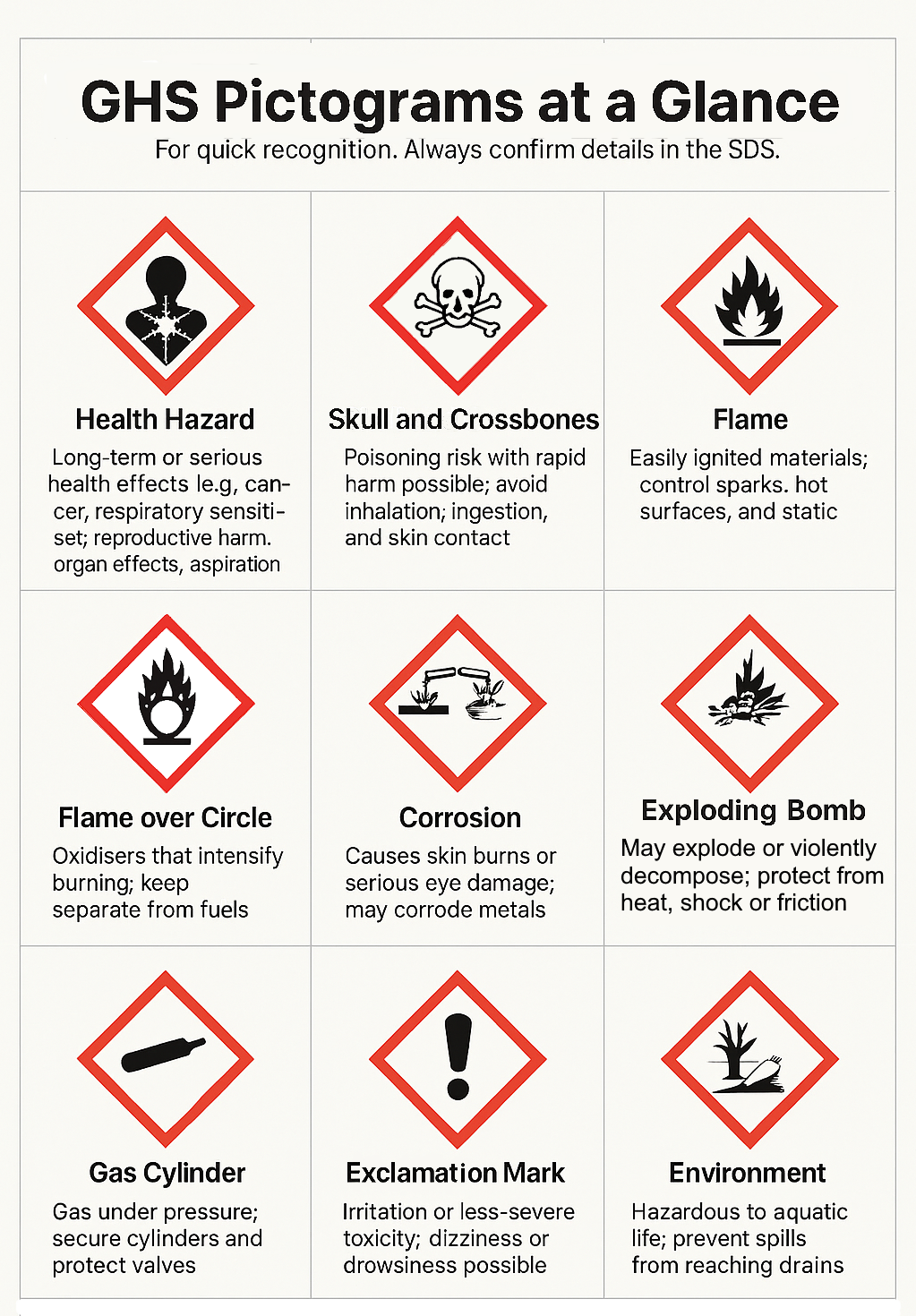 GHS Pictograms