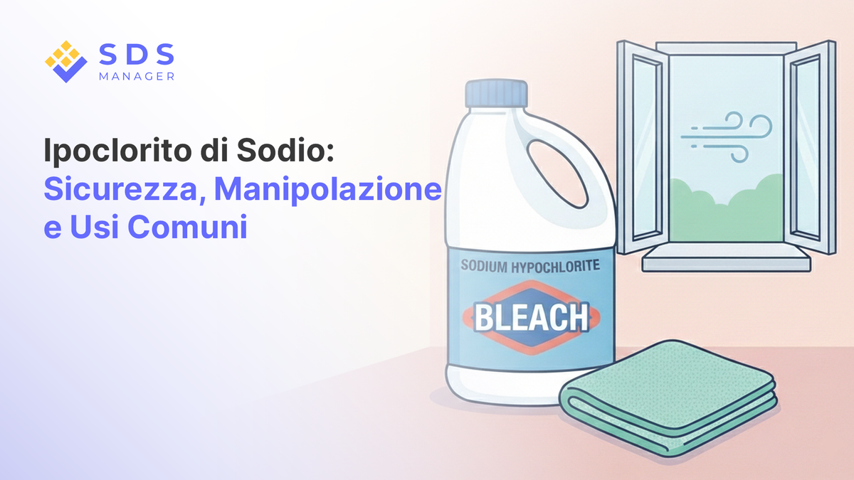 Ipoclorito di Sodio (Candeggina): Sicurezza, Manipolazione e Usi Comuni