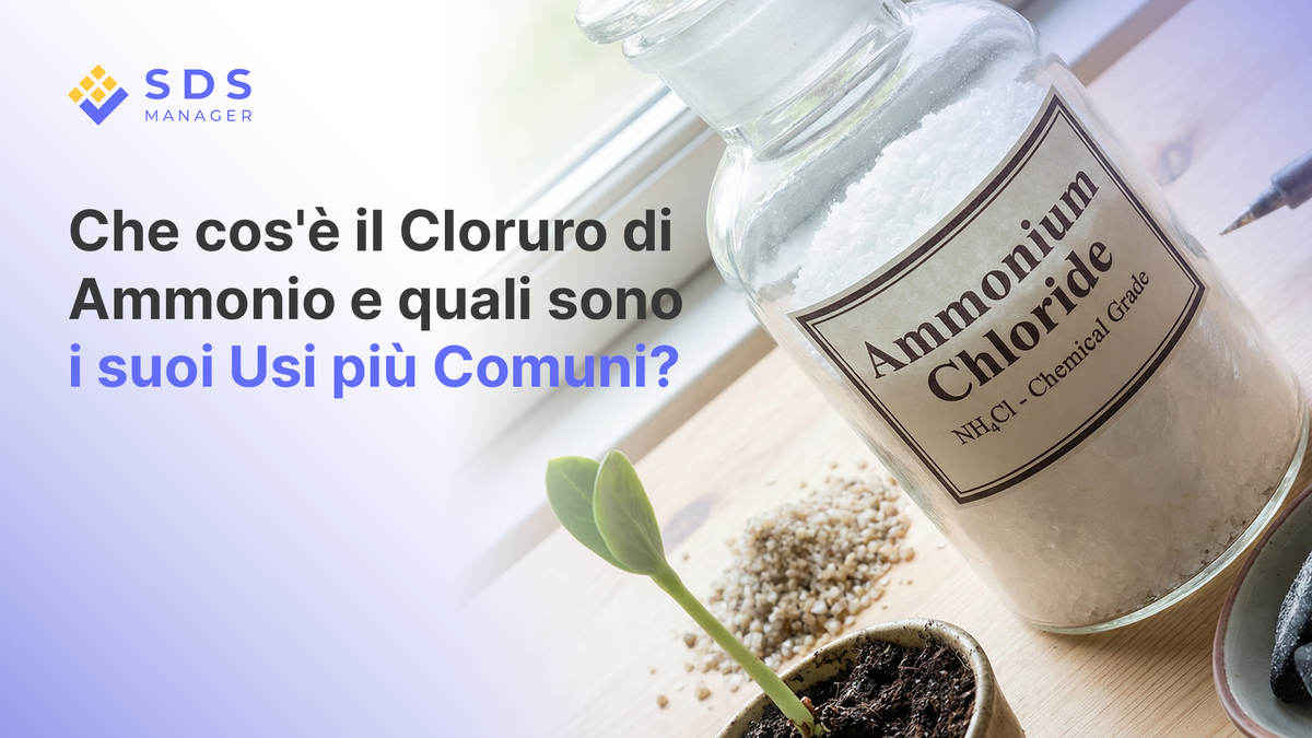 Cos'è il Cloruro di Ammonio: Definizione e Usi Comuni