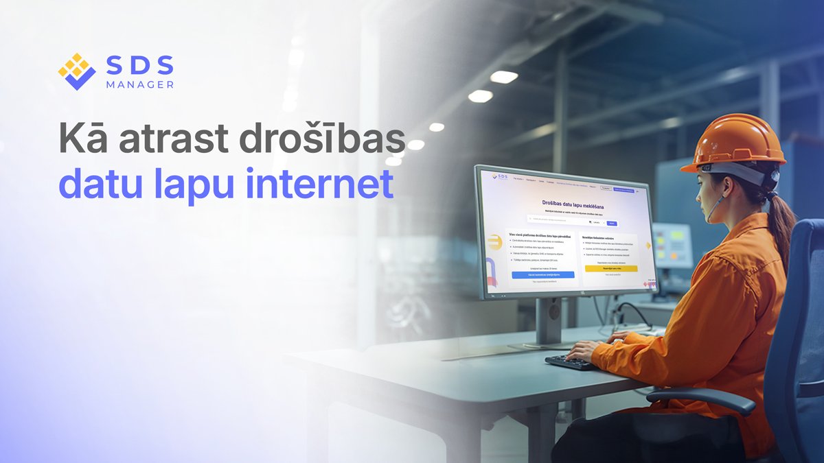 Kā viegli atrast drošības datu lapu internetā