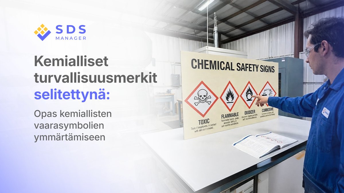Kemialliset turvallisuusmerkit selitettynä: Opas kemiallisten vaarasymbolien ymmärtämiseen