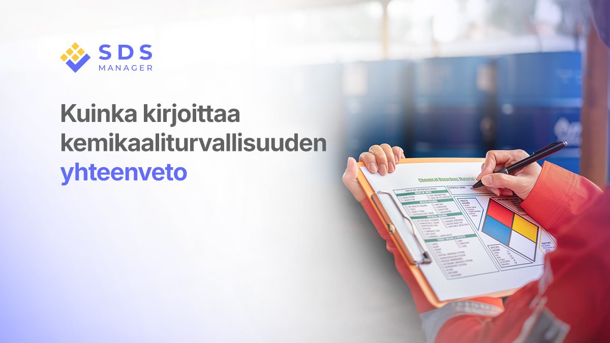 Kuinka kirjoittaa kemiallinen turvallisuusyhteenveto: Vaiheittainen opas EU-vaatimustenmukaisuuteen