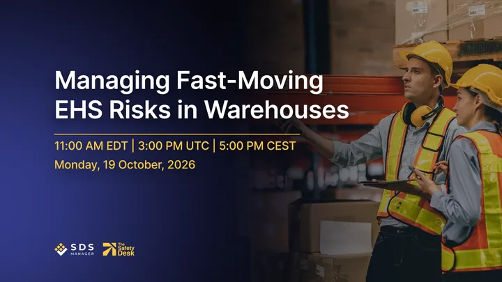 Managing Fast-Moving EHS Risks in Warehouses