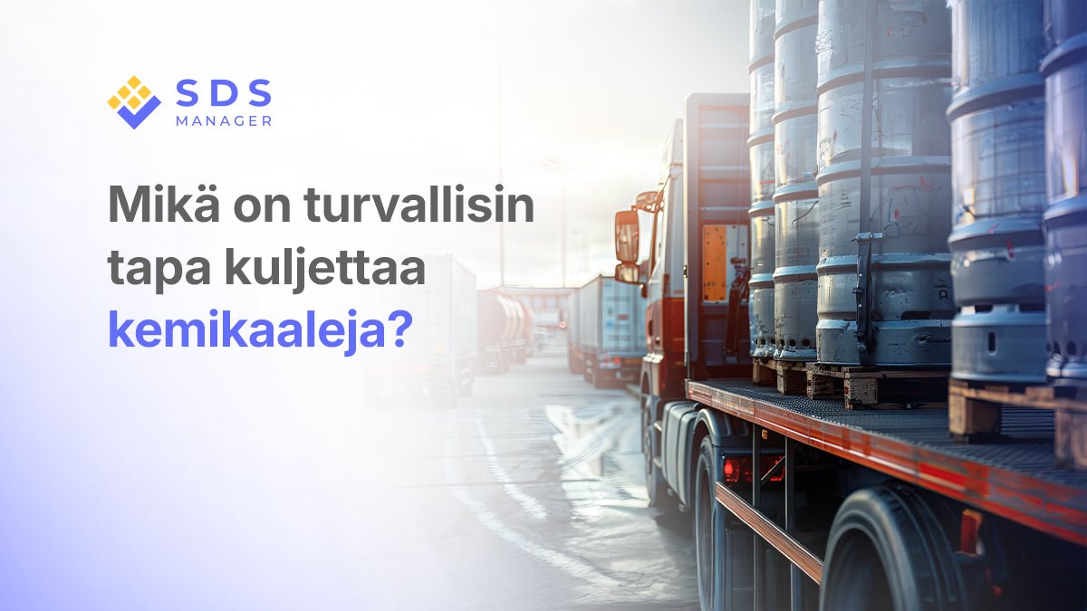 Mikä on turvallisin tapa kuljettaa kemikaaleja?