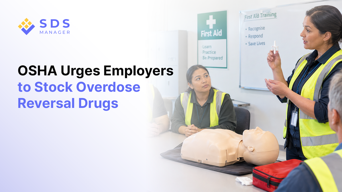 OSHA Urges Employers to Stock Overdose Reversal Drugs