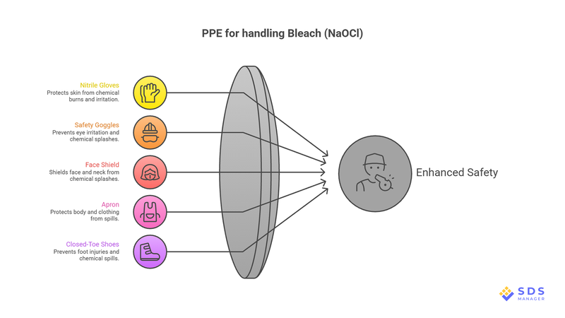 PPE Guide for Bleach Handling