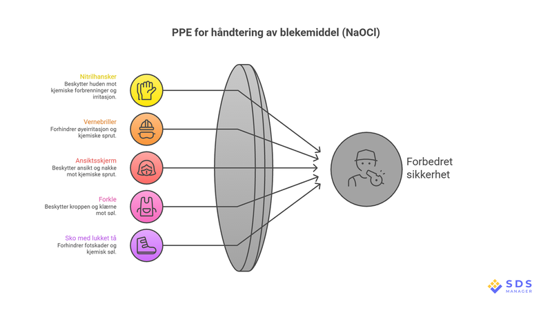 PPE Guide for Bleach Handling