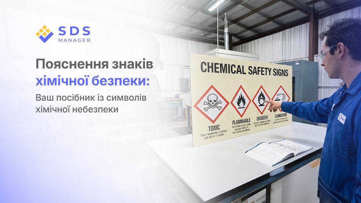 Пояснення знаків хімічної безпеки: Ваш посібник із символів хімічної небезпеки