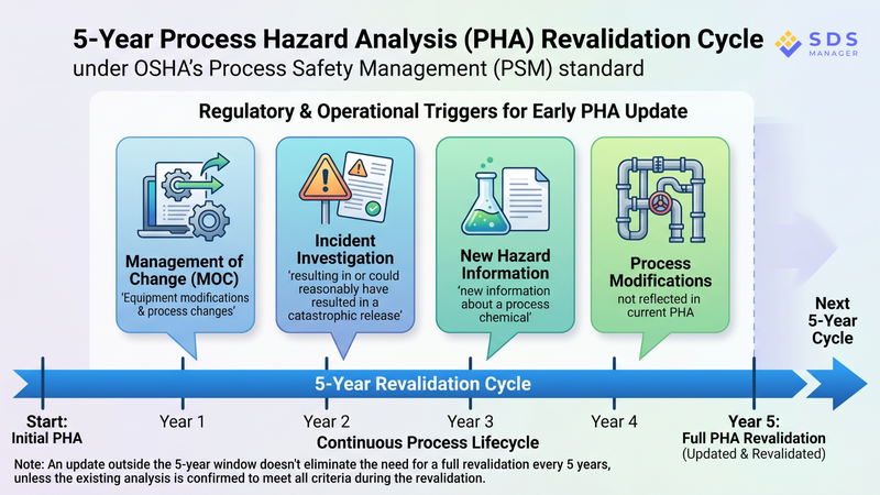 Process Hazard Analysis Revalidation Cycle