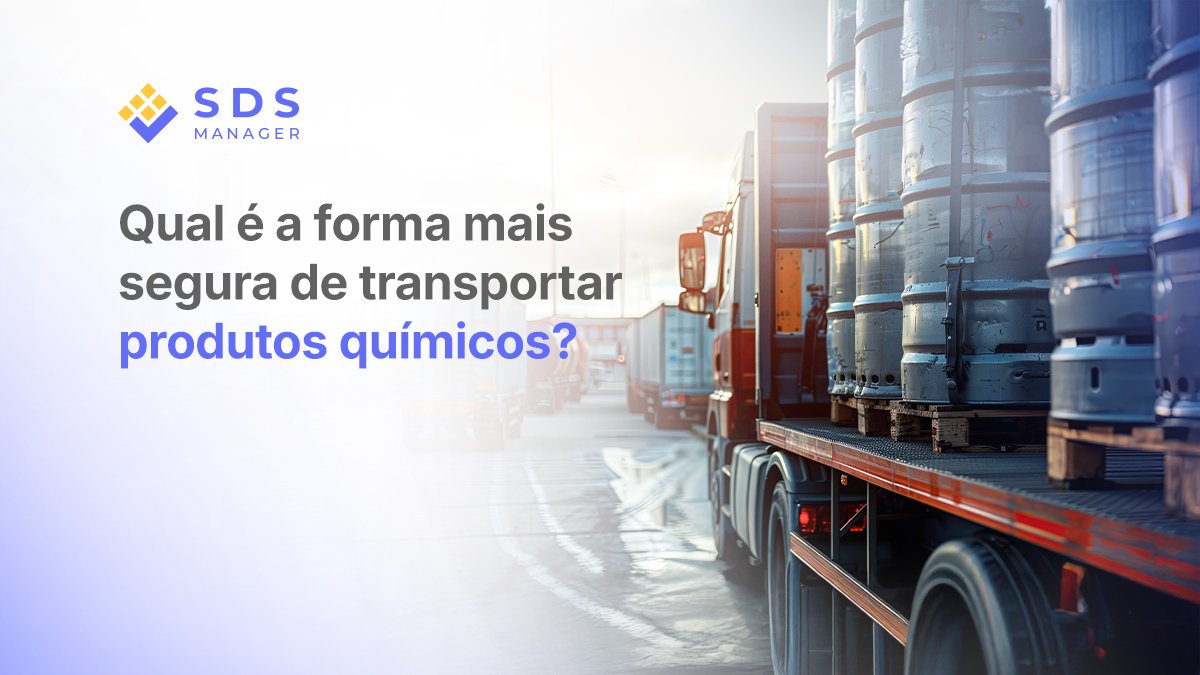 Qual é a forma mais segura de transportar produtos químicos?