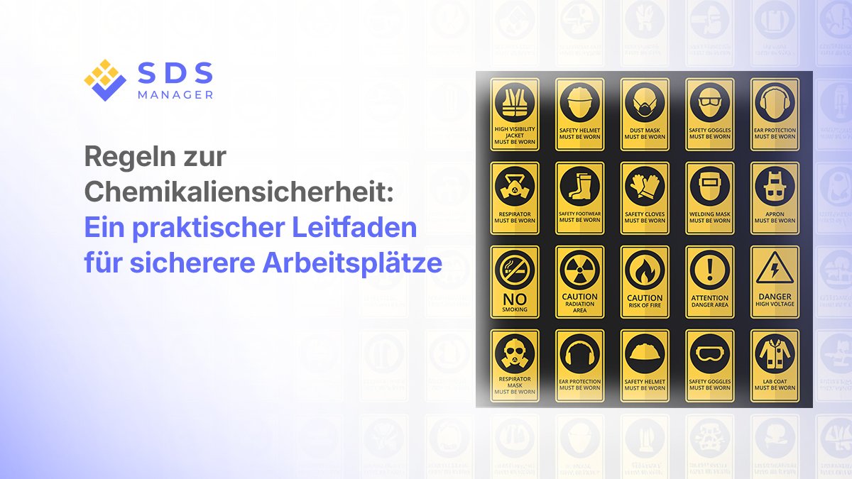 Regeln zur Chemikaliensicherheit: Ein praktischer Leitfaden für sicherere Arbeitsplätze