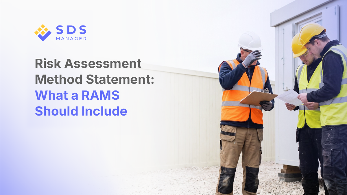 What Is a Risk Assessment Method Statement (RAMS) and What Should It Include?