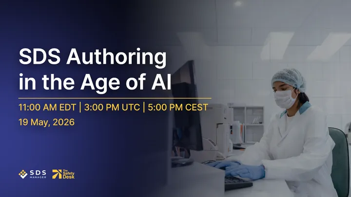 Safety Data Sheet (SDS) Authoring Process in the Age of AI