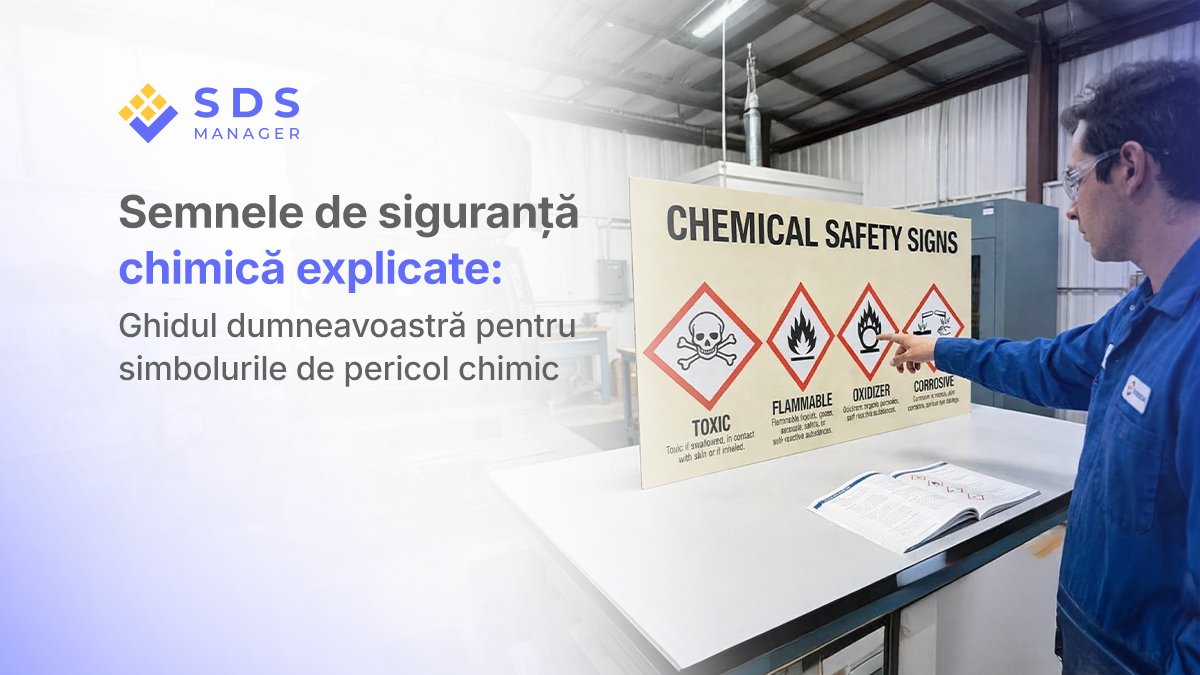 Semnele de siguranță chimică explicate: Ghidul dumneavoastră pentru simbolurile de pericol chimic