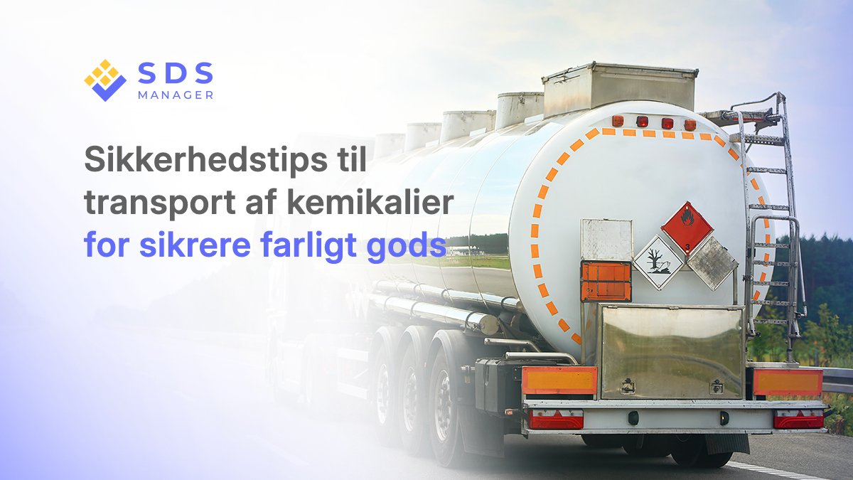 Sikkerhedstips til transport af kemikalier for sikrere farligt gods
