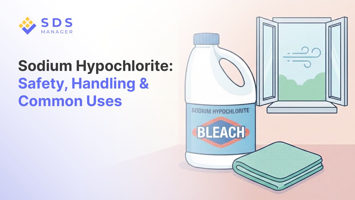 Sodium Hypochlorite Safety, Handling & Common Uses