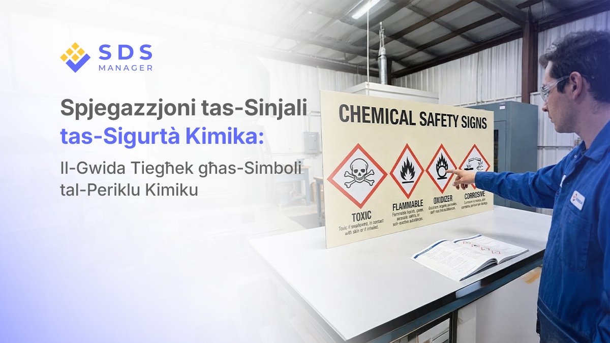Spjegazzjoni tas-Sinjali tas-Sigurtà Kimika: Il-Gwida Tiegħek għas-Simboli tal-Periklu Kimiku