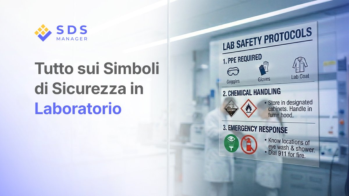 Tutto sui Simboli di Sicurezza in Laboratorio