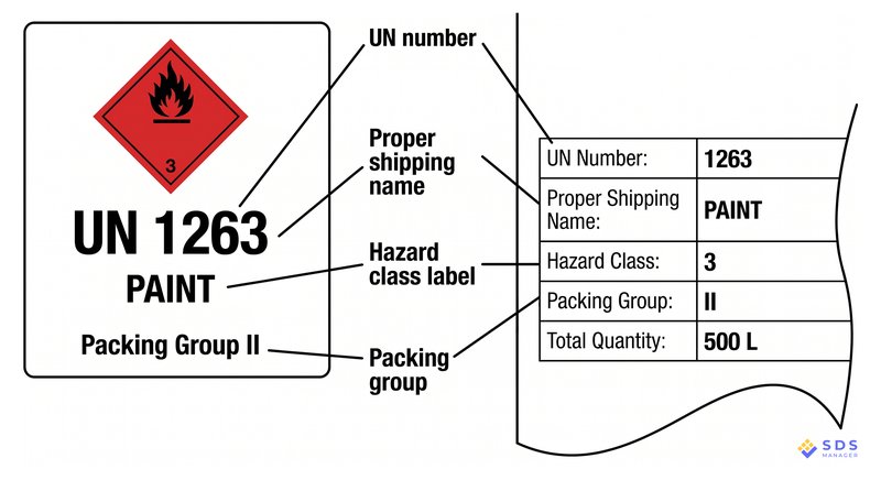 UN Shipping Label Anatomy