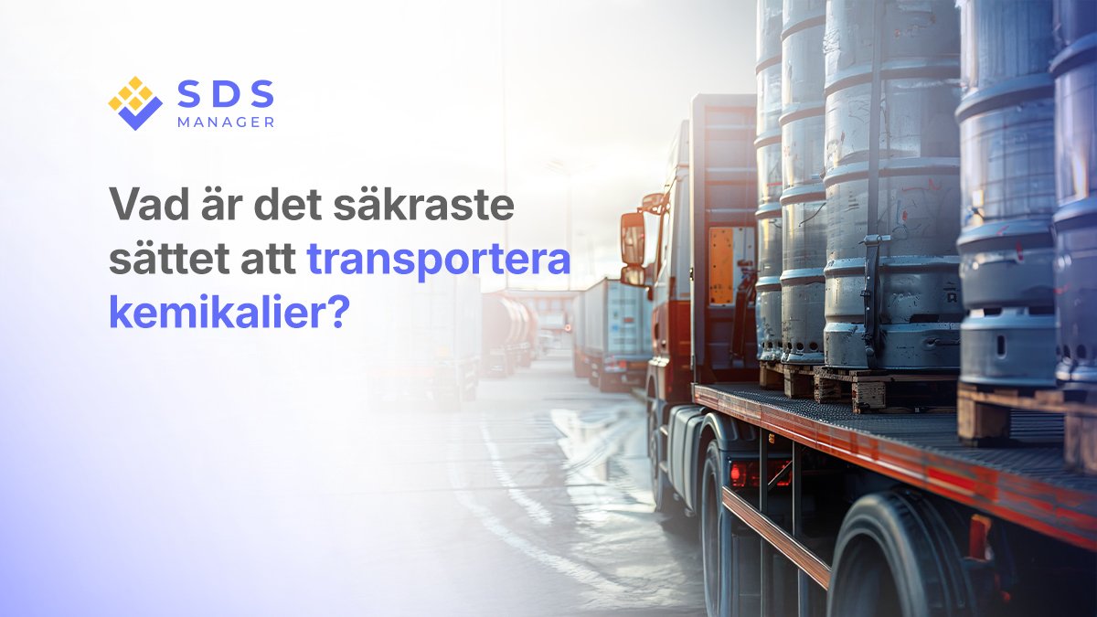 Vad är det säkraste sättet att transportera kemikalier?