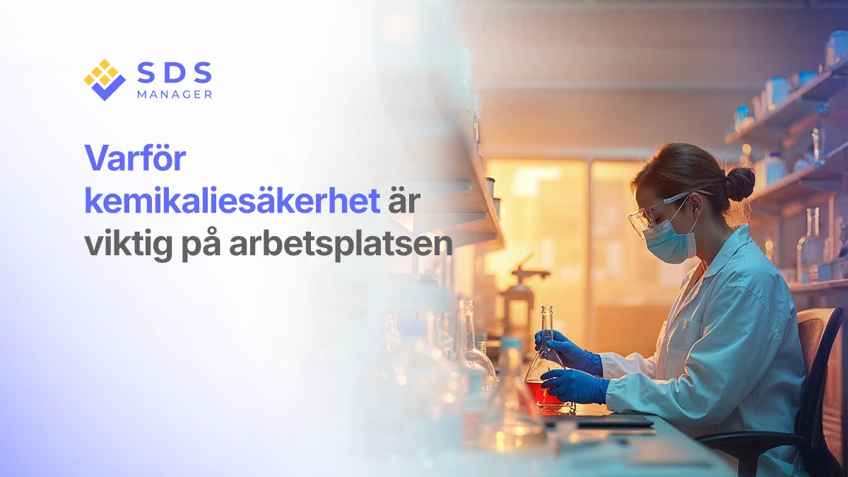 Varför kemikaliesäkerhet är viktig på arbetsplatsen