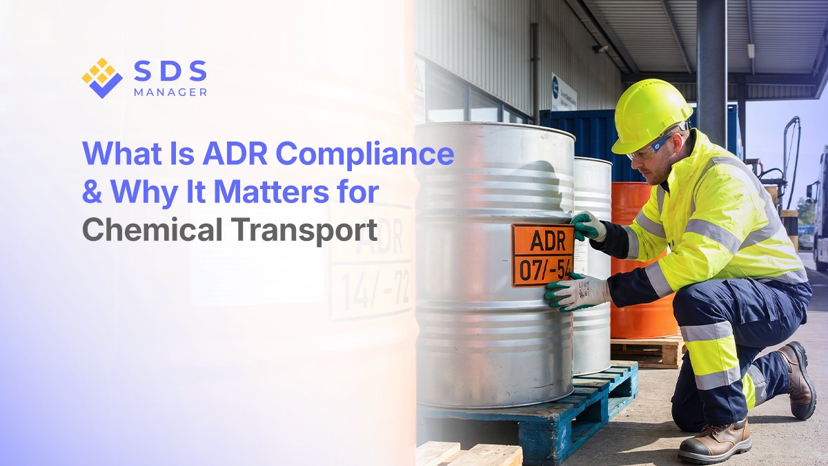 What Is ADR Compliance & Why It Matters for Chemical Transport