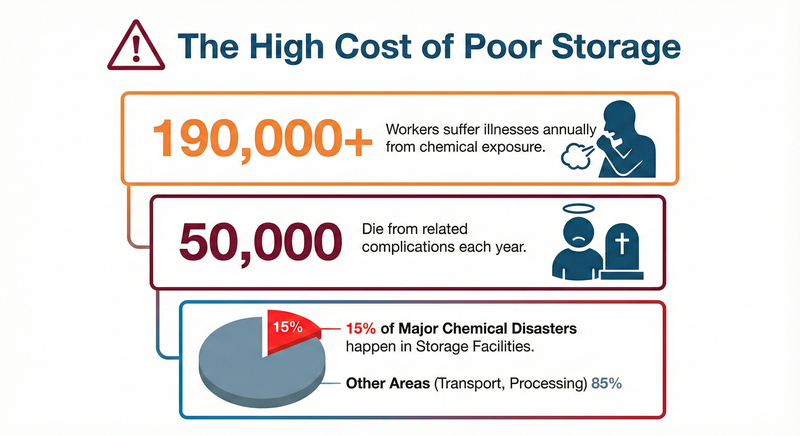 chemical wherehouse safety statistics