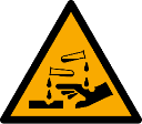 corrosive symbol