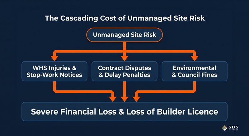 cost of unmanaged site risks