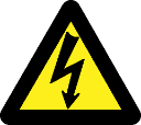 high voltage symbol