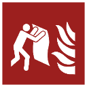 fire blanket symbol