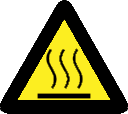 hot surface symbol